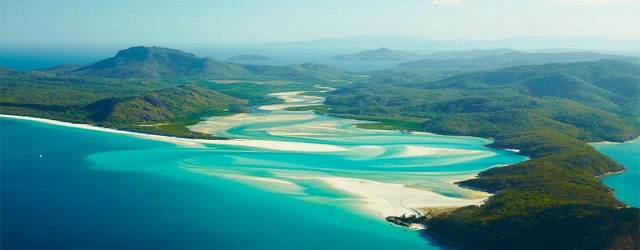 西澳大利亞,西澳大利亞自由行,昆士蘭州,景點,聖靈群島,大堡礁,白天堂沙灘 Whitenhaen Beach