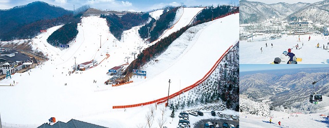 韓國,韓國自由行,滑雪場,2018韓國滑雪,芝山森林滑雪度假村,伊利希安江村滑雪場,茂朱德裕山度假村