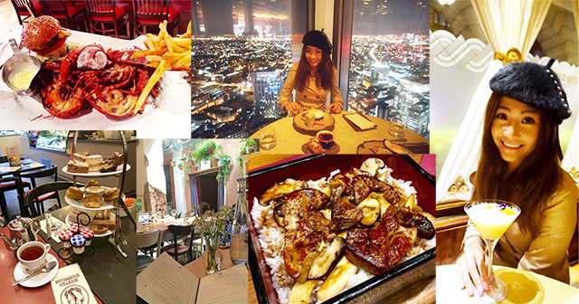 So Japanese,Burger and Lobster,The Ritz Hotel,Pachamama,Patisserie Valerie,Duck and Waffle,倫敦,美食