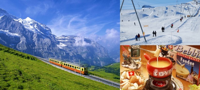 瑞士,旅遊指南,氣溫,美食,滑雪