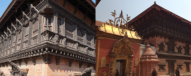 尼泊爾必去,尼泊爾自由行,55窗宮,巴德崗杜巴廣場