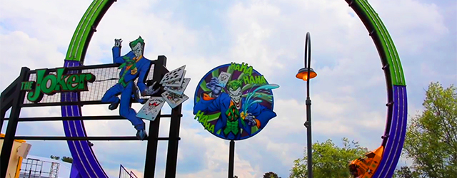 THE JOKER Chaos Coaster, Six Flags, USA