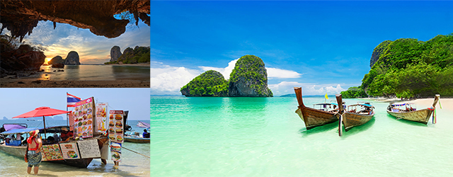 帕南海灘,泰國自由行,海島游,海灘度假,泰國,甲米,喀比, PhraNang Cave Beach​,攀岩