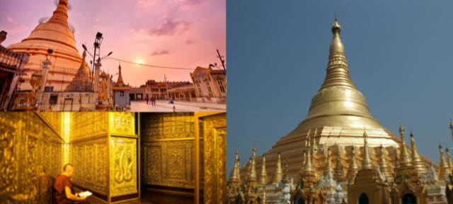 緬甸自由行,仰光自由行,波特濤塔,Botataung Pagoda,黃金,聖齒,佛塔