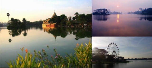 緬甸自由行,仰光自由行,茵雅湖,Inya Lake,燕子湖,遊湖