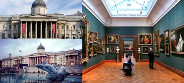 英國自由行,倫敦自由行,英國國家美術館,The National Gallery,向日葵,岩間聖母,莫内,名畫