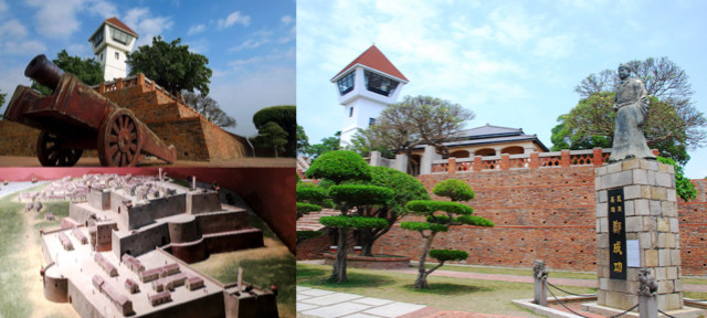 台灣自由行,台南自由行,安平古堡,熱蘭遮城,遺跡,紅磚,博物館,鄭成功