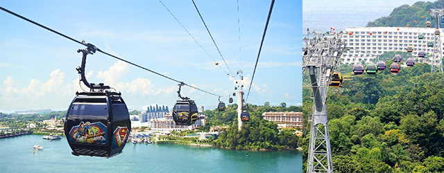新加坡自由行,新加坡空中纜車,花園城市,空中纜車