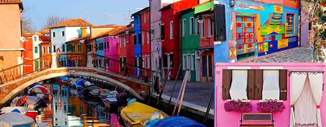 布拉諾島,威尼斯,水上城市,威尼斯旅遊,彩虹島,色彩島,Burano,意大利