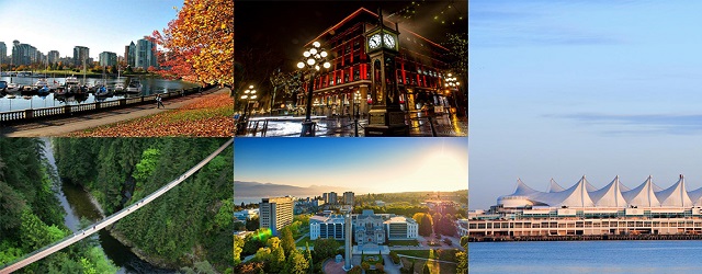 加拿大,溫哥華自由行,必游景點,史丹利公園,卡皮拉諾吊橋公園 ,煤氣鎮,加拿大廣場,不列顛哥倫比亞大學