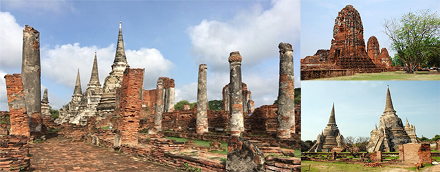 泰國自由行,泰國,大城府,帕司山碧佛寺,Wat Phra Si Sanphet