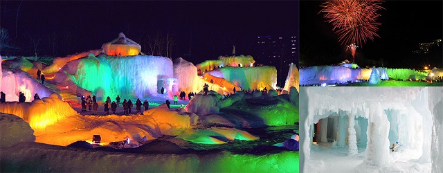 日本,北海道,北海道自由行,冬季限定,層雲峽,層雲峽冰瀑祭