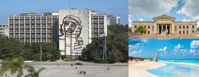 古巴,古巴自由行,5大必游景點,老廣場（Plaza Vieja）,哈瓦那大學（Universidad de la Habana）,巴拉德羅海灘（Varadero Beach）,國會大廈（National Capital Building）,革命廣場（Plaza de la Revolución）