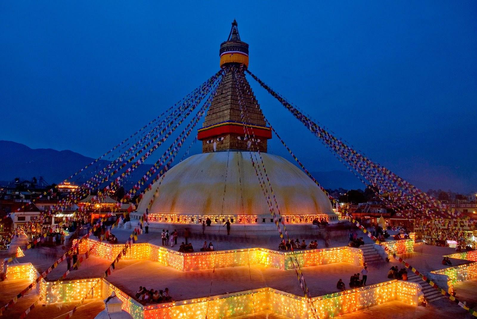 博拿佛塔Boudhanath Stupa