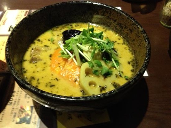soup curry yellow