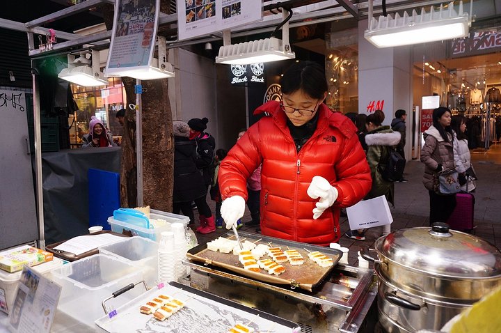 明洞街頭美食