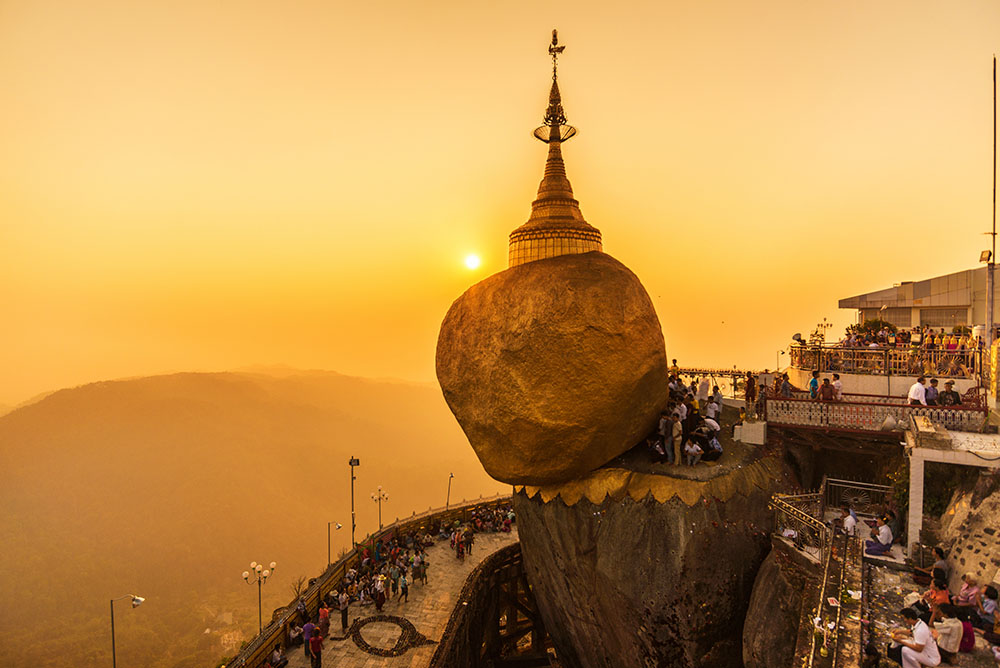 緬甸旅遊 大金石