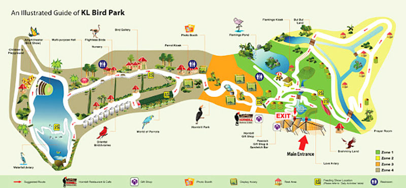 馬來西亞行攻略行程：吉隆玻 - 飛禽公園KL Bird Park