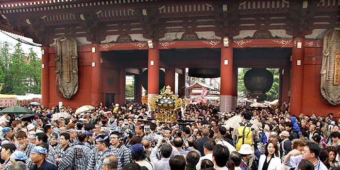 日本東京自由行最熱門神轎節慶淺草三社祭02