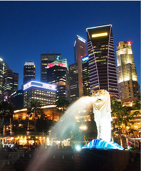 新加坡魚尾獅公園
