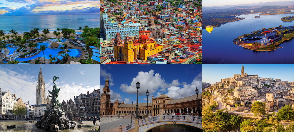 Lonely Planet,10大旅遊城市,西班牙賽維亞,美國底特律,澳洲坎培拉,德國漢堡,臺灣高雄,比利時安特衛普,義大利馬特拉,波多黎各聖胡安,墨西哥瓜納華托,挪威奧斯陸