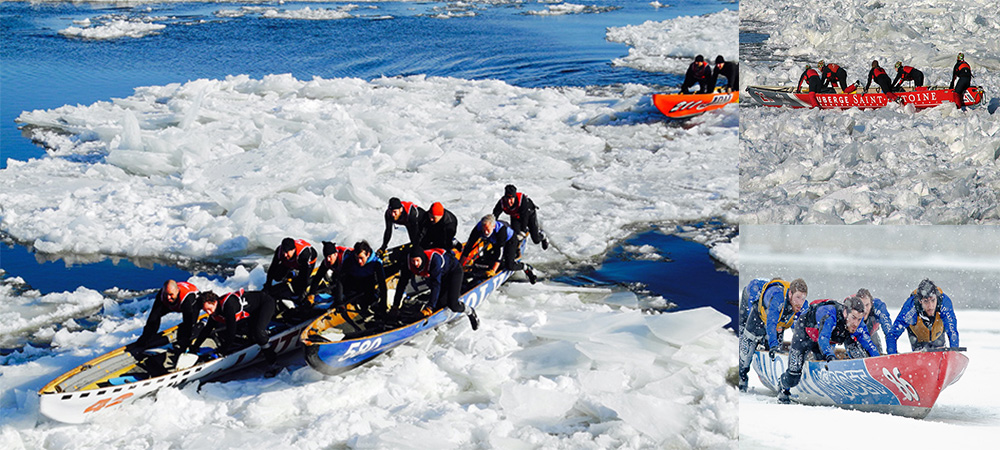 加拿大,魁北克自由行,冬季運動,冰上皮划艇 Ice Canoe,聖勞倫斯河