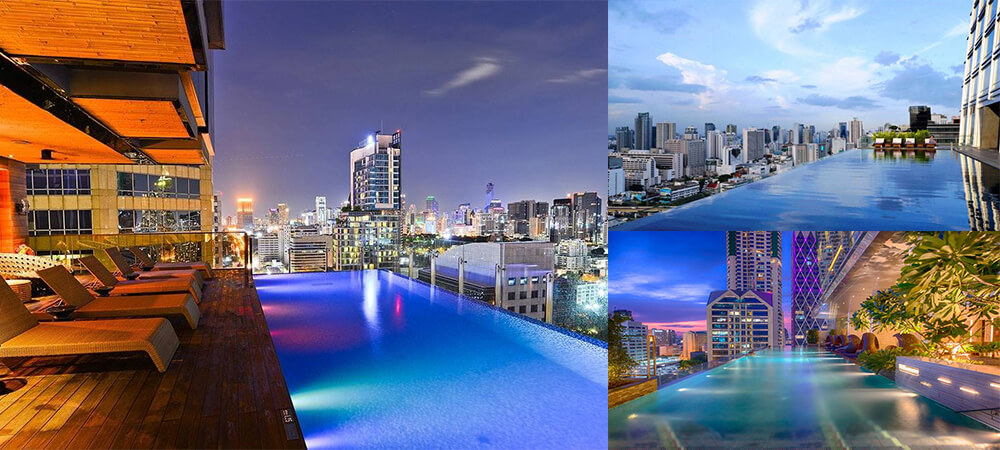 泰國自由行,曼谷自由行,曼谷住宿,酒店,無邊際泳池