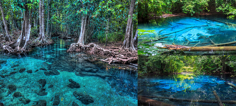 Thailand, Blue Pool, Krabi