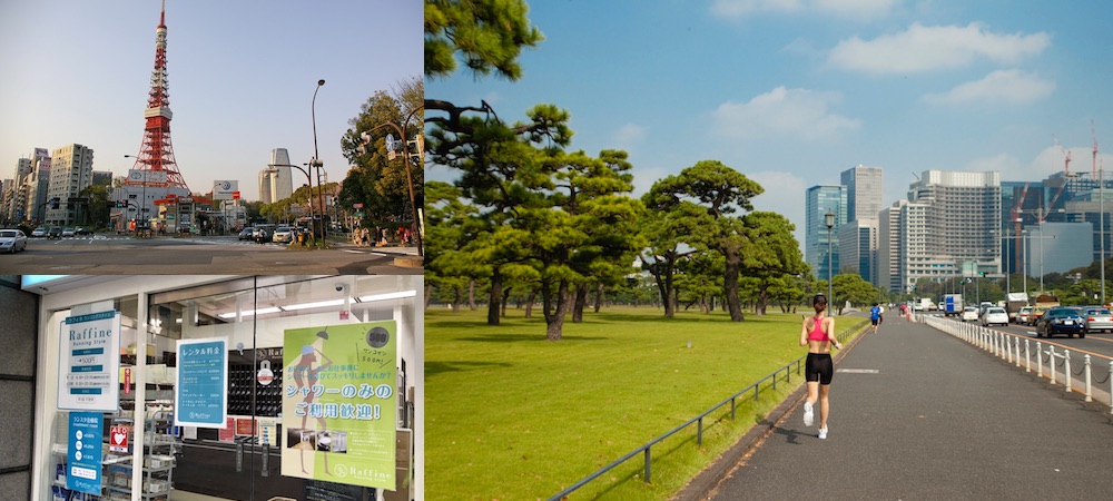 日本,東京,跑步,皇居,代代木公園,東京芝公園