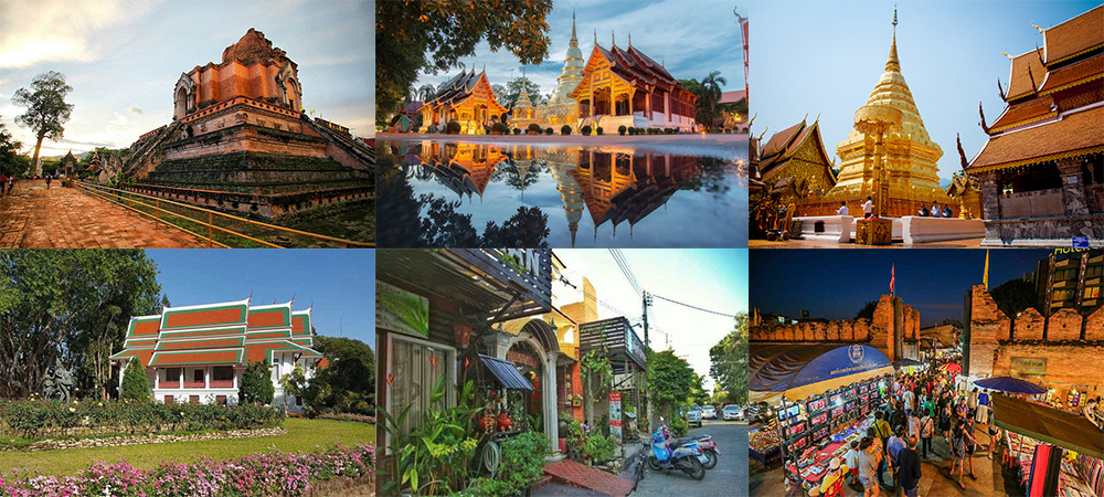 泰國,清邁,自由行,三日遊,清邁古城,寧曼路,柴迪隆寺,素貼山,雙龍寺