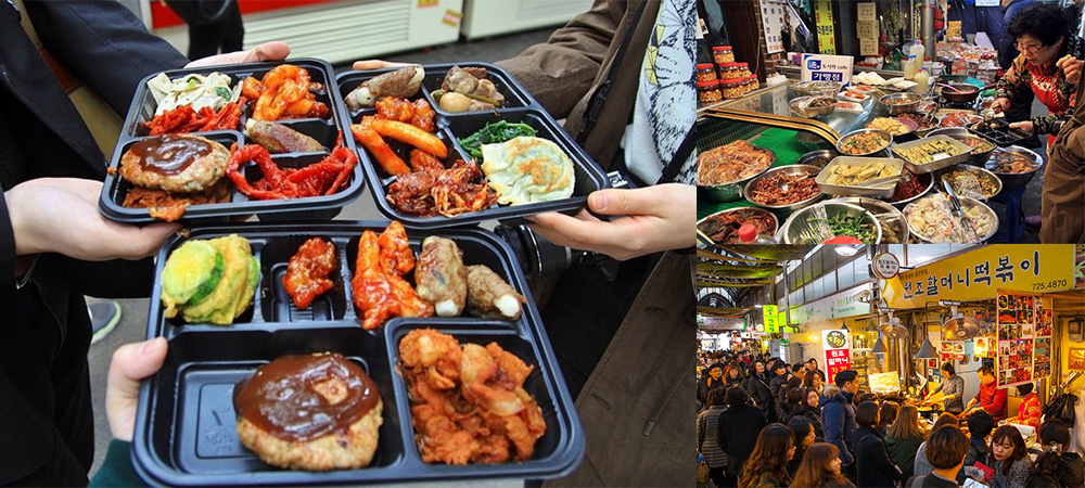 韓國,韓國自由行,首爾必到,通仁市場,美食,景點,銅錢盒飯