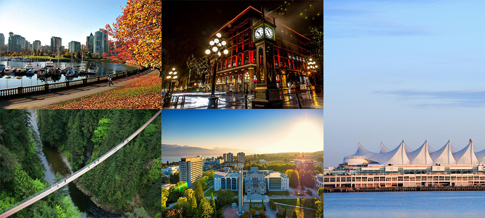 加拿大,溫哥華自由行,必游景點,史丹利公園,卡皮拉諾吊橋公園 ,煤氣鎮,加拿大廣場,不列顛哥倫比亞大學
