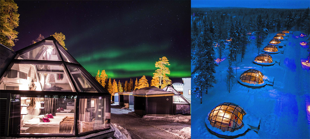 極光,芬蘭,芬蘭必體驗,芬蘭自由行,歐洲行,冬季旅遊,北極光,玻璃屋,Glass igloo