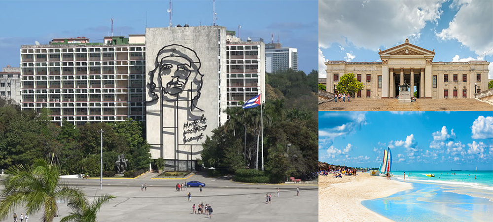 古巴,古巴自由行,5大必游景點,老廣場（Plaza Vieja）,哈瓦那大學（Universidad de la Habana）,巴拉德羅海灘（Varadero Beach）,國會大廈（National Capital Building）,革命廣場（Plaza de la Revolución）