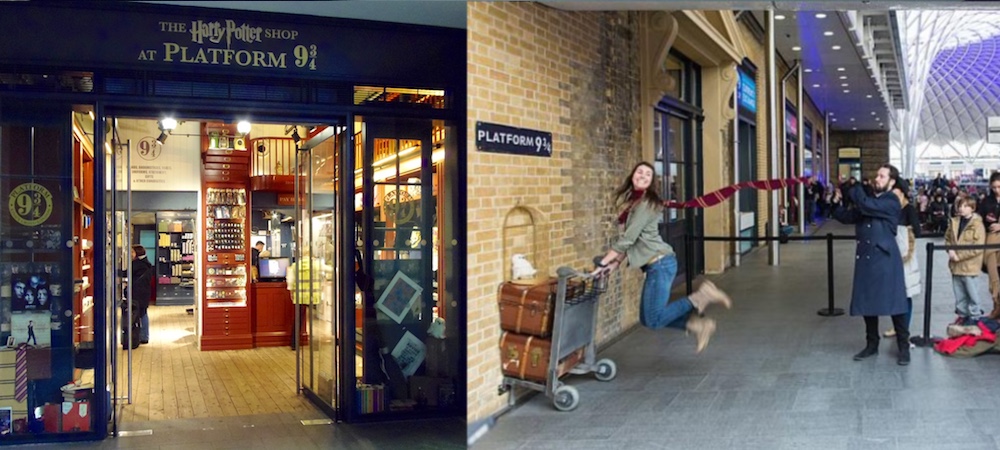 英國自由行,倫敦自由行,9¾月台,Platform 9¾,國王十字車站,哈利波特