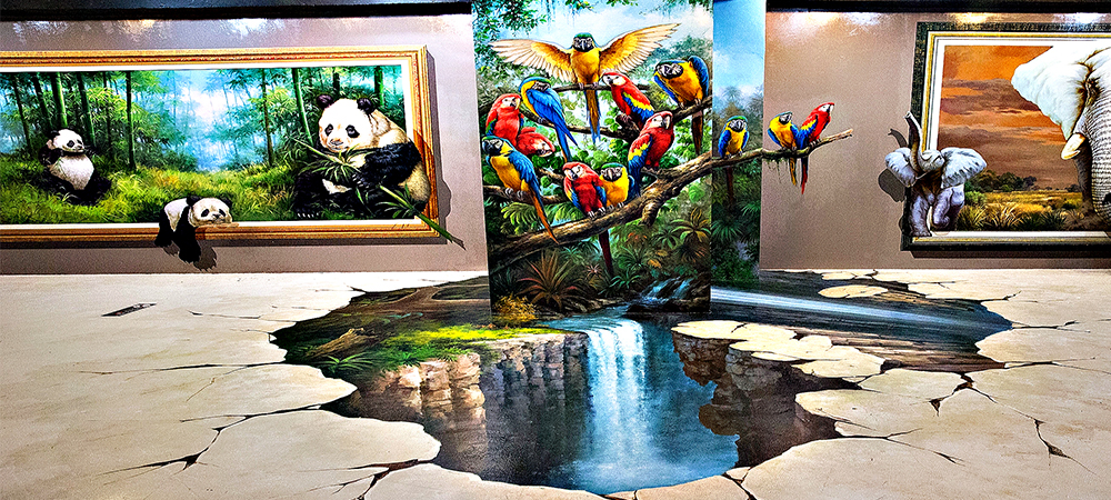 泰國自由行,3D 幻覺立體美術館,Art in Paradise,清邁