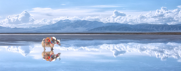 中國的天空之鏡,茶卡鹽湖
