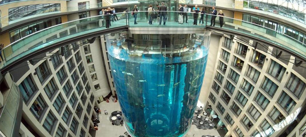 Radisson,德國,柏林,全球最大圓形魚缸