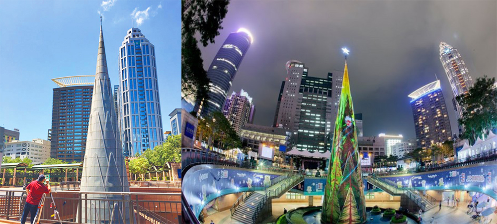 台北新北市,新北市歡樂耶誕,360度3D光雕投影聖誕樹,台灣觀光年曆,全台10大聖誕浪漫景點