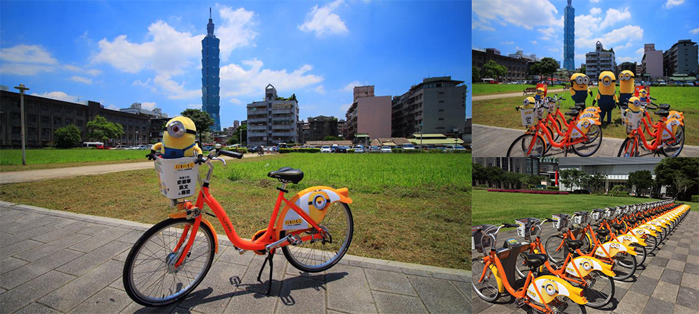 台北,minions,UBike,等埋發叔,環球電影公司