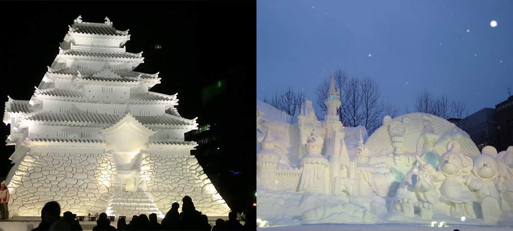 日本自由行,日本雪祭,札幌雪祭,新潟十日町雪祭,上杉雪燈籠節,長野冰蠟燭,只見冰雪祭,find-travel