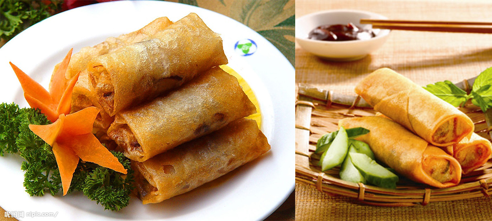 旅遊趣事, 食得你肥至奇, 炸春卷