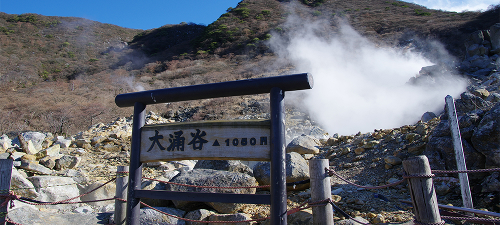 日本,箱根,大湧谷